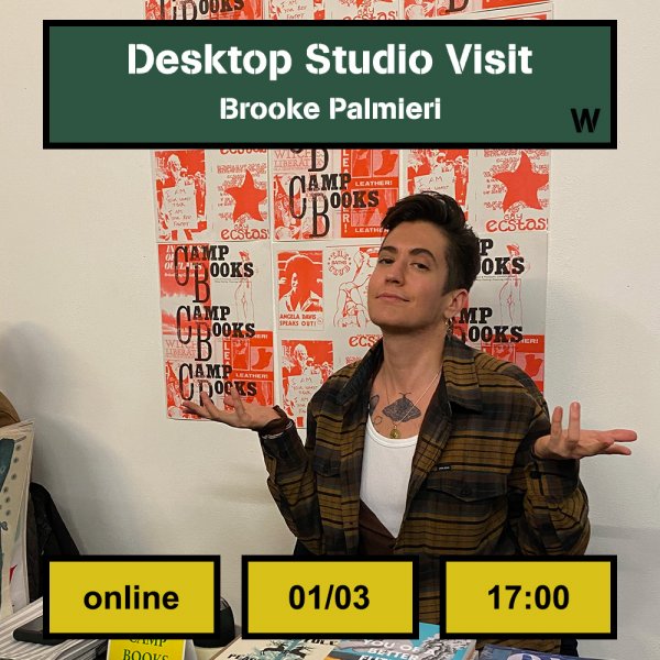 Desktop Studio Visit: Brooke Palmieri
