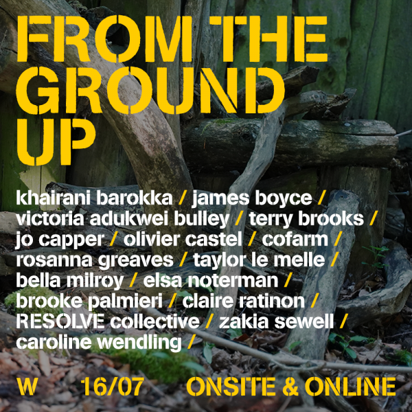 From the Ground Up: Livestream